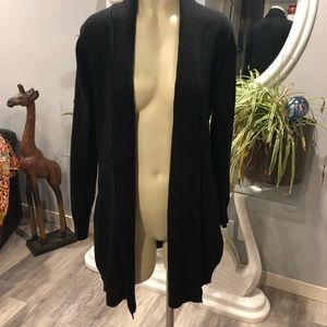 Esperanza long black cardigan